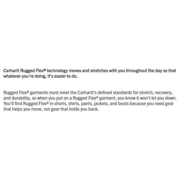 Carhartt Men's Rugged Flex 46/30 Duck Double-Front Brown Utility Pant Brown Rela - Picture 7 of 15